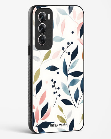 Gentle Greens [BREATHE] Glass Case Phone Cover (Oppo)