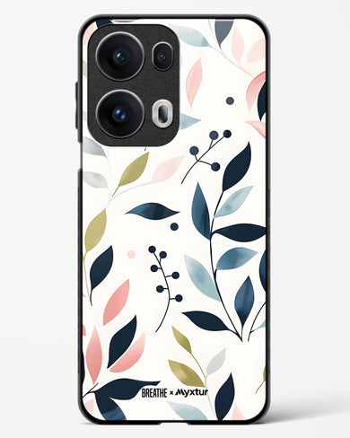 Gentle Greens [BREATHE] Glass Case Phone Cover (Oppo)