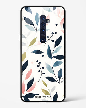 Gentle Greens [BREATHE] Glass Case Phone Cover (Oppo)