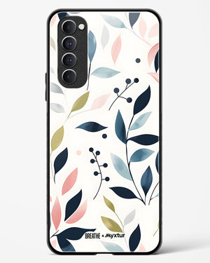 Gentle Greens [BREATHE] Glass Case Phone Cover (Oppo)