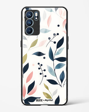 Gentle Greens [BREATHE] Glass Case Phone Cover (Oppo)