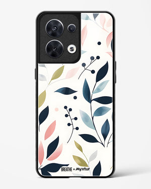 Gentle Greens [BREATHE] Glass Case Phone Cover (Oppo)