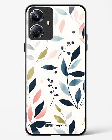 Gentle Greens [BREATHE] Glass Case Phone Cover-(Realme)