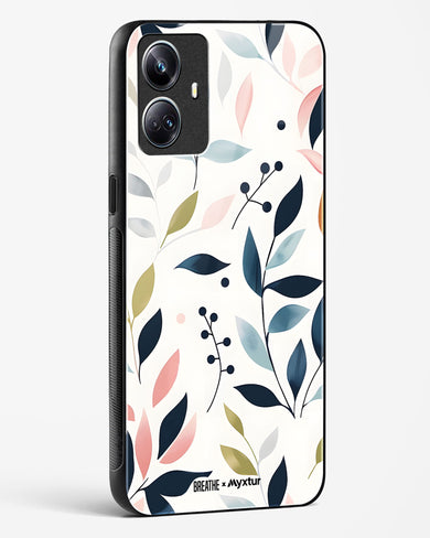 Gentle Greens [BREATHE] Glass Case Phone Cover-(Realme)