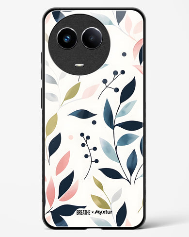 Gentle Greens [BREATHE] Glass Case Phone Cover-(Realme)