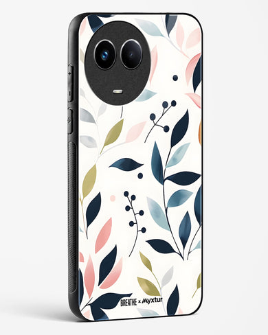 Gentle Greens [BREATHE] Glass Case Phone Cover-(Realme)