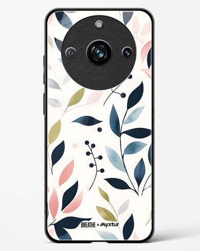 Gentle Greens [BREATHE] Glass Case Phone Cover-(Realme)