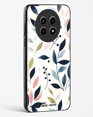 Gentle Greens [BREATHE] Glass Case Phone Cover (Realme)