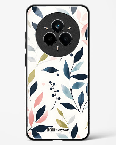 Gentle Greens [BREATHE] Glass Case Phone Cover (Realme)