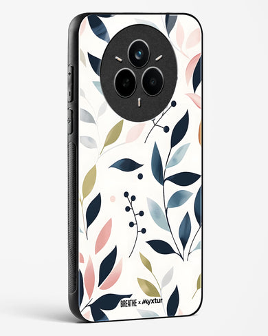 Gentle Greens [BREATHE] Glass Case Phone Cover (Realme)