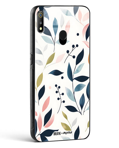 Gentle Greens [BREATHE] Glass Case Phone Cover-(Realme)