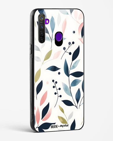 Gentle Greens [BREATHE] Glass Case Phone Cover-(Realme)