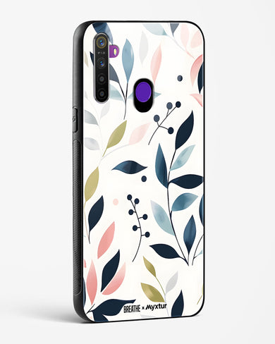 Gentle Greens [BREATHE] Glass Case Phone Cover-(Realme)