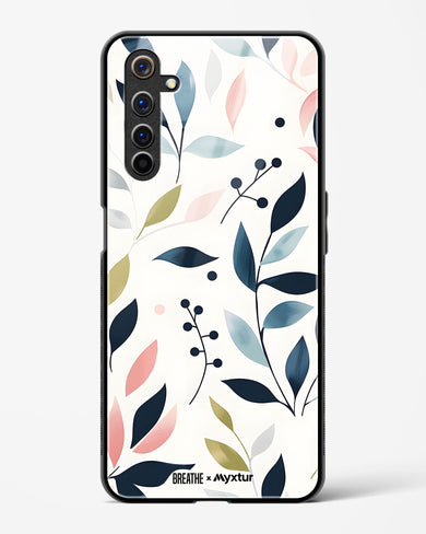 Gentle Greens [BREATHE] Glass Case Phone Cover-(Realme)