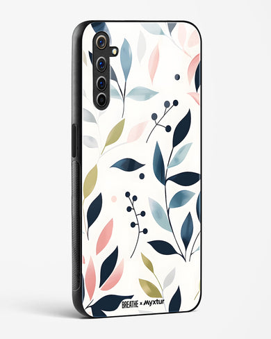 Gentle Greens [BREATHE] Glass Case Phone Cover-(Realme)