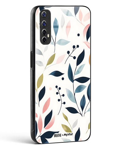 Gentle Greens [BREATHE] Glass Case Phone Cover-(Realme)