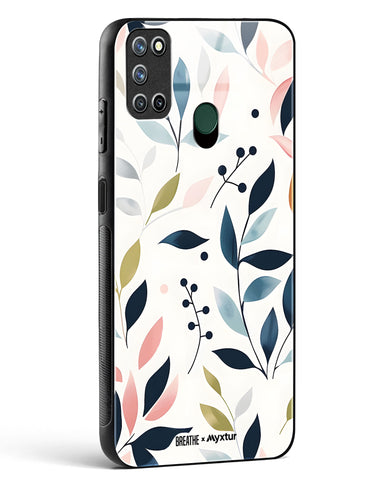 Gentle Greens [BREATHE] Glass Case Phone Cover (Realme)