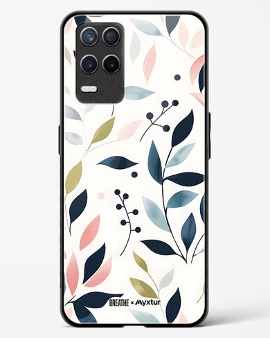 Gentle Greens [BREATHE] Glass Case Phone Cover-(Realme)