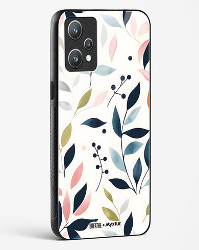 Gentle Greens [BREATHE] Glass Case Phone Cover (Realme)