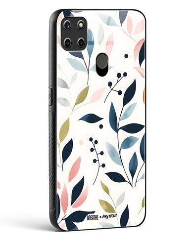 Gentle Greens [BREATHE] Glass Case Phone Cover (Realme)