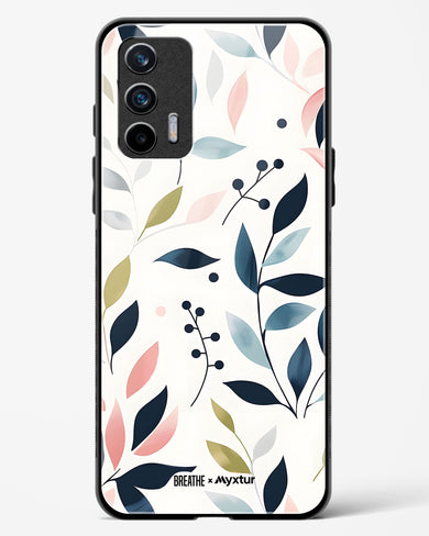 Gentle Greens [BREATHE] Glass Case Phone Cover (Realme)