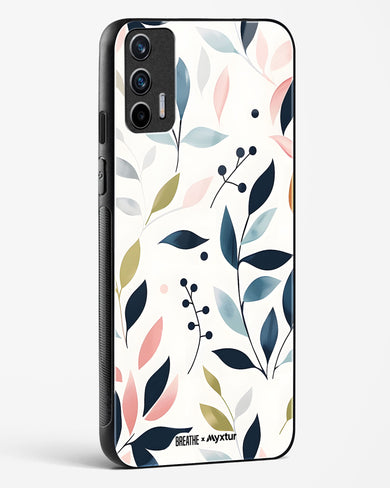 Gentle Greens [BREATHE] Glass Case Phone Cover-(Realme)