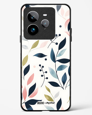 Gentle Greens [BREATHE] Glass Case Phone Cover (Realme)