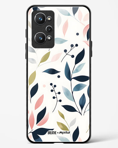 Gentle Greens [BREATHE] Glass Case Phone Cover (Realme)