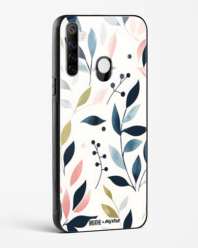 Gentle Greens [BREATHE] Glass Case Phone Cover-(Realme)