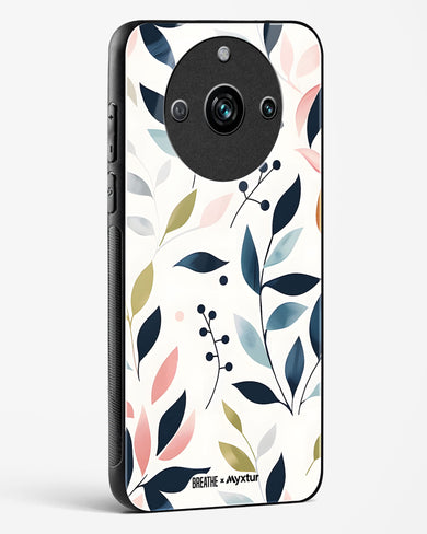 Gentle Greens [BREATHE] Glass Case Phone Cover-(Realme)