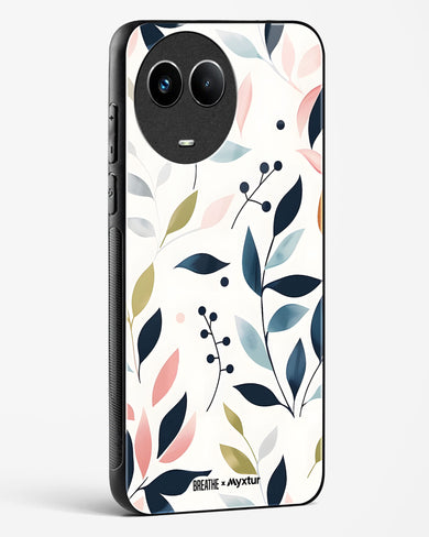 Gentle Greens [BREATHE] Glass Case Phone Cover (Realme)