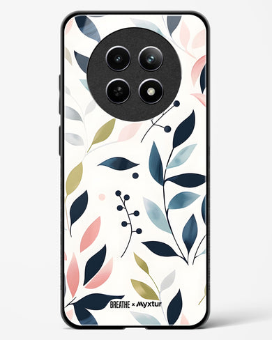 Gentle Greens [BREATHE] Glass Case Phone Cover (Realme)