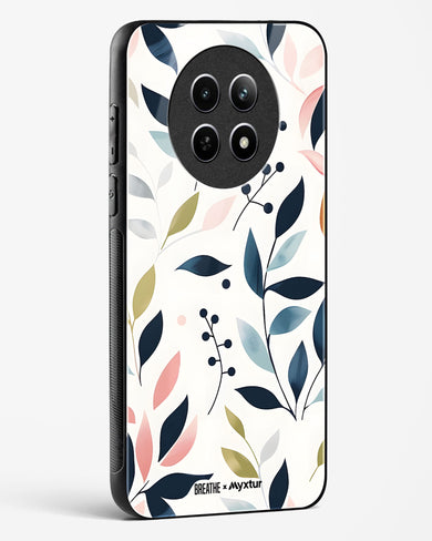 Gentle Greens [BREATHE] Glass Case Phone Cover (Realme)