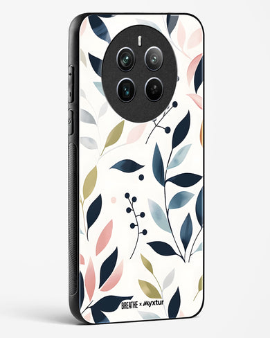 Gentle Greens [BREATHE] Glass Case Phone Cover (Realme)