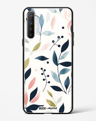 Gentle Greens [BREATHE] Glass Case Phone Cover-(Realme)