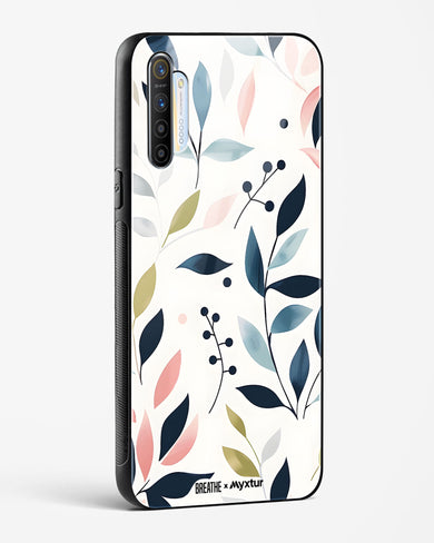 Gentle Greens [BREATHE] Glass Case Phone Cover-(Realme)