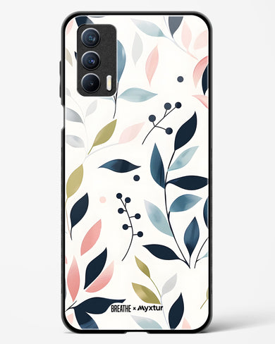 Gentle Greens [BREATHE] Glass Case Phone Cover-(Realme)