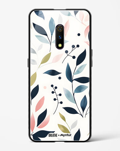 Gentle Greens [BREATHE] Glass Case Phone Cover (Realme)