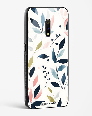 Gentle Greens [BREATHE] Glass Case Phone Cover (Realme)