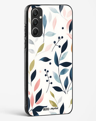 Gentle Greens [BREATHE] Glass Case Phone Cover (Samsung)