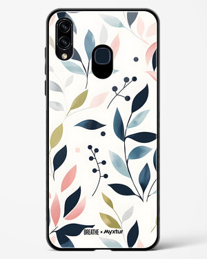 Gentle Greens [BREATHE] Glass Case Phone Cover (Samsung)