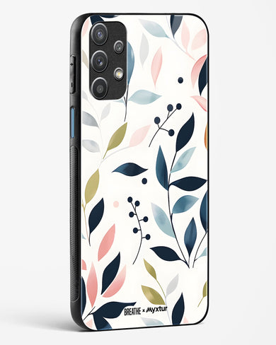 Gentle Greens [BREATHE] Glass Case Phone Cover-(Samsung)