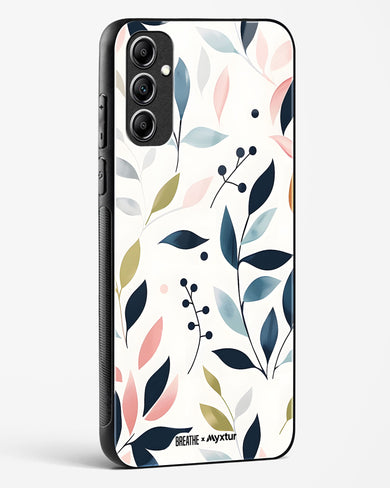 Gentle Greens [BREATHE] Glass Case Phone Cover (Samsung)