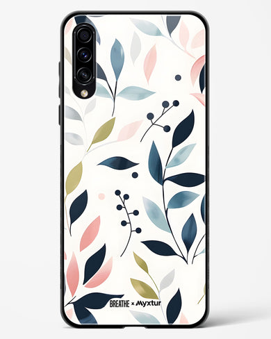 Gentle Greens [BREATHE] Glass Case Phone Cover (Samsung)