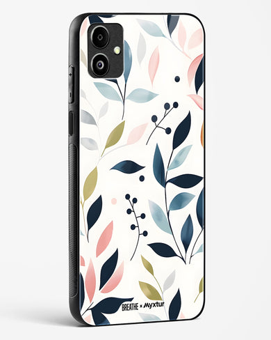 Gentle Greens [BREATHE] Glass Case Phone Cover (Samsung)