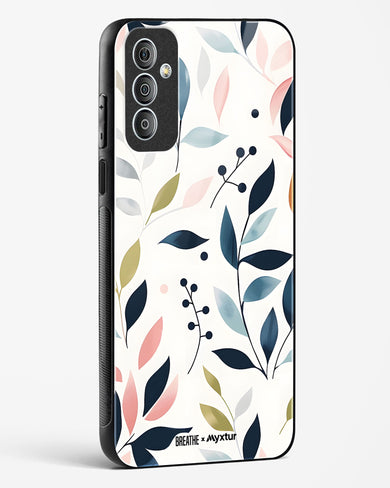 Gentle Greens [BREATHE] Glass Case Phone Cover (Samsung)