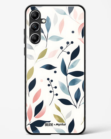 Gentle Greens [BREATHE] Glass Case Phone Cover (Samsung)