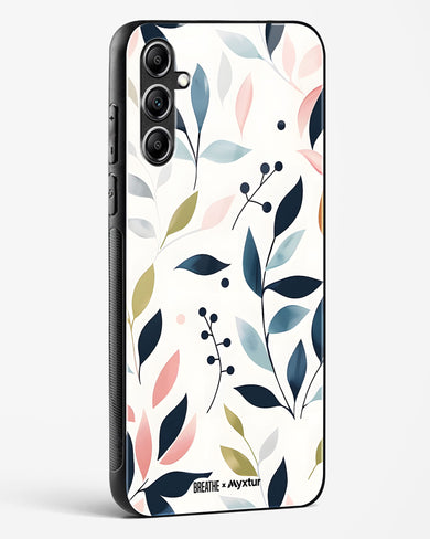 Gentle Greens [BREATHE] Glass Case Phone Cover (Samsung)