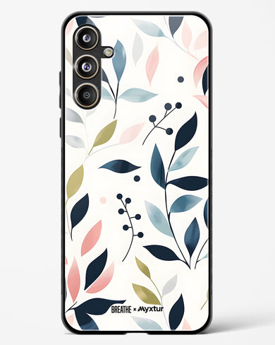 Gentle Greens [BREATHE] Glass Case Phone Cover (Samsung)