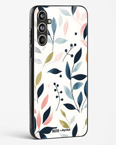 Gentle Greens [BREATHE] Glass Case Phone Cover (Samsung)